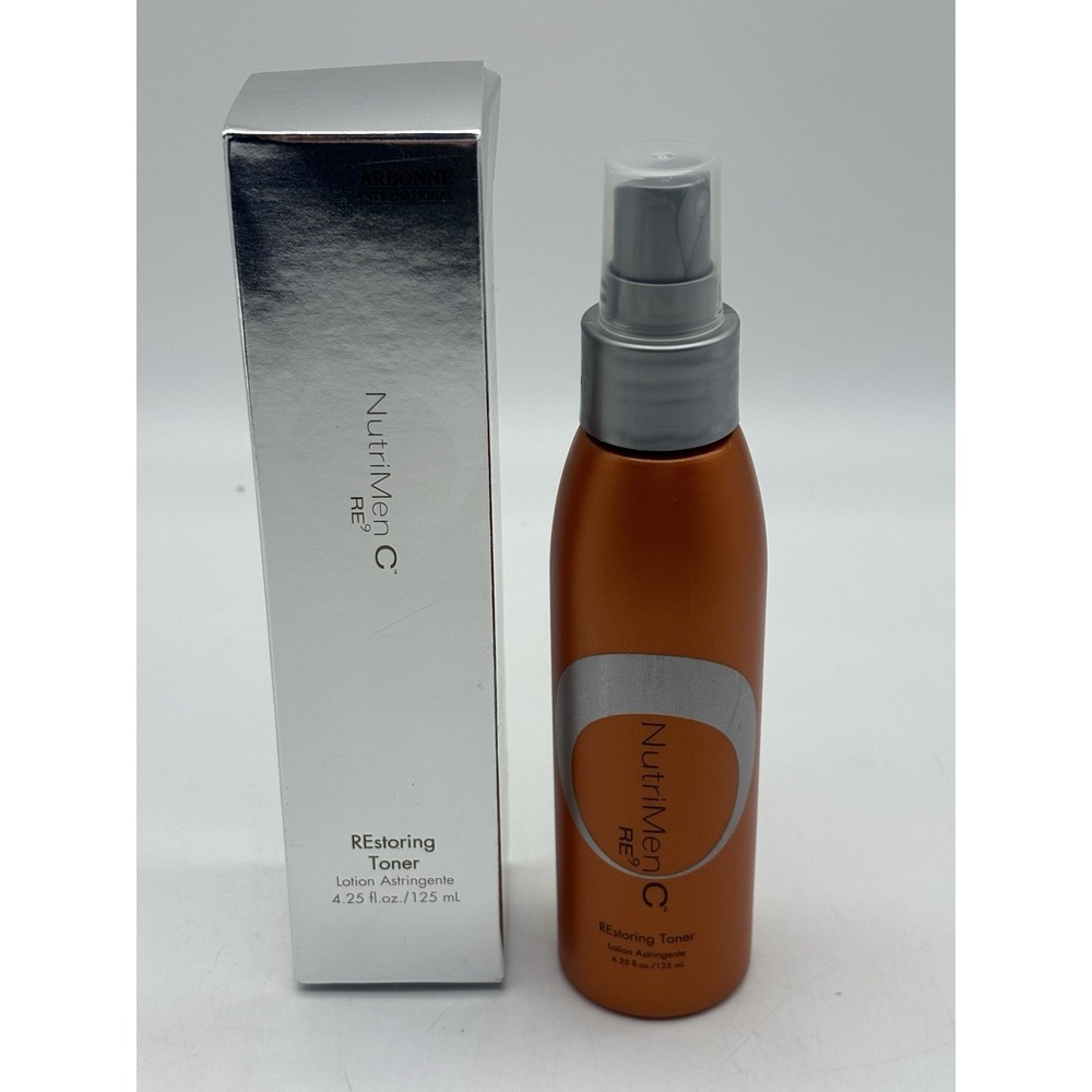 Arbonne NutriMen C RE9 REstoring Toner Lotion Astrigente 4.25 fl oz/125 ml New